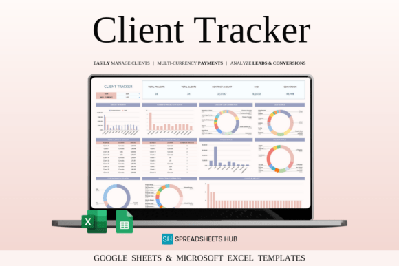 Download Client Tracker &amp; Management Spreadsheet - Spread Collection