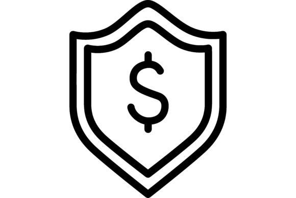 Download Money Protection Line Icon. Deposit Insu - Protection Collection