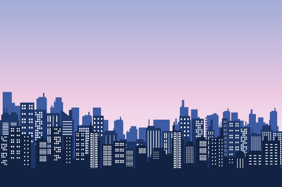 Download Beautiful City Silhouette Apartment - Apartment Collection