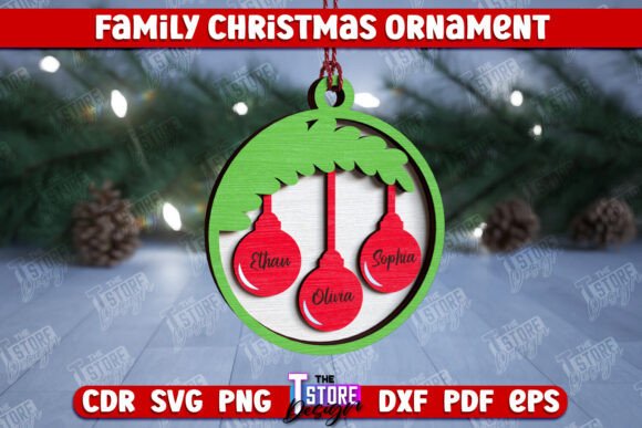 Download Family Christmas Ornament | Gift Idea - Idea Collection