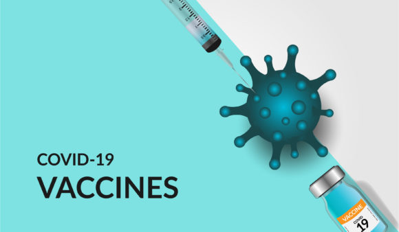 Download Coronavirus Vaccine Vector Background. - Corona Collection