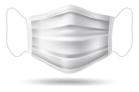 Download White Medical Face Mask Protection. Real - Protection Collection