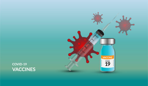 Download Coronavirus Vaccine Vector Background. - Corona Collection