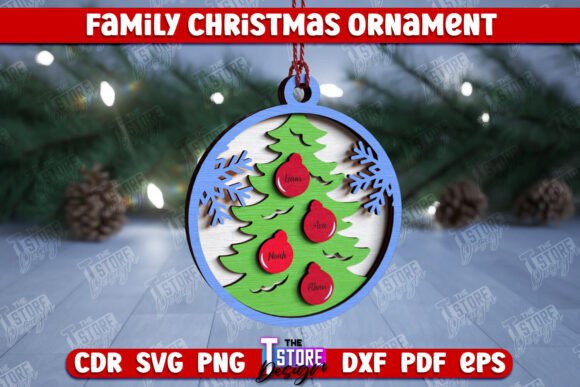 Download Family Christmas Ornament | Gift Idea - Idea Collection