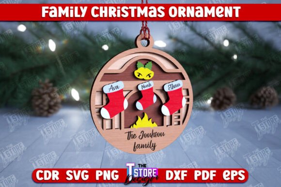 Download Family Christmas Ornament | Gift Idea - Idea Collection