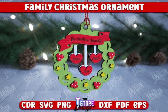 Download Family Christmas Ornament | Gift Idea - Idea Collection